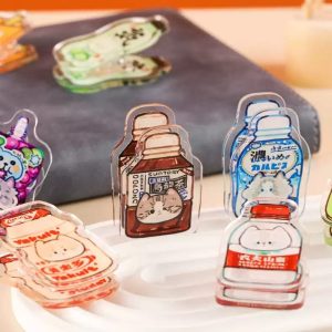 Kawaii Beverage Bottle Paper Clips