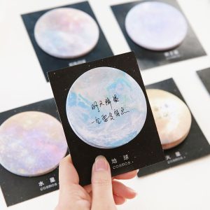 Cosmic Dreams Moon Sticky Notes
