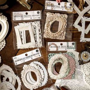 Timeless Cassia Paper Frame Sticker