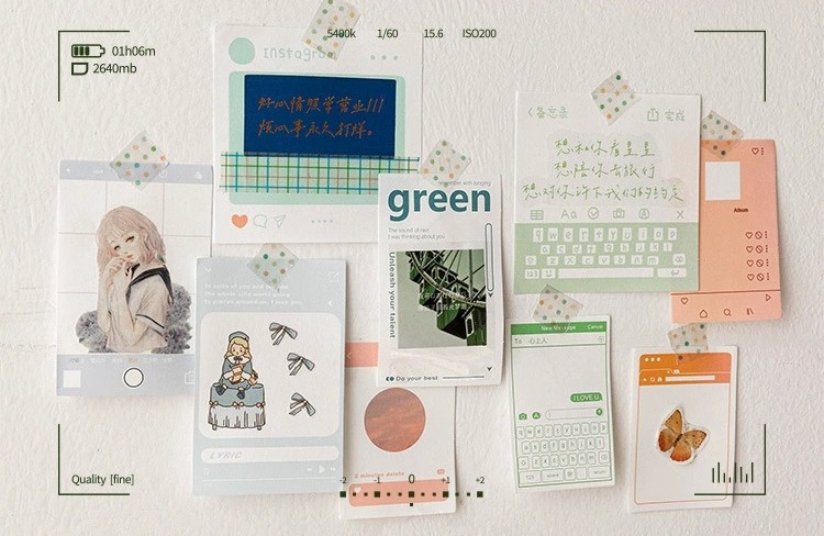 Note Collection Vintage Memo Paper - Image 16