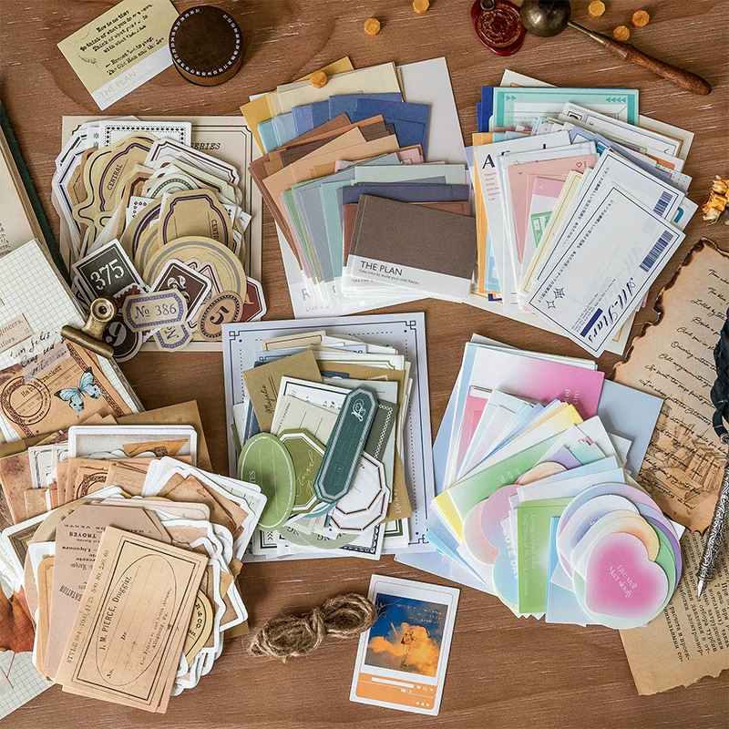 Note Collection Vintage Memo Paper