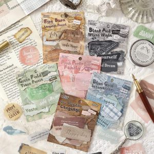 2ABC Reminiscing Quotes Stickers