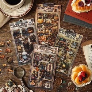 Vintage Series of Exquisite Die-Cut Stickers