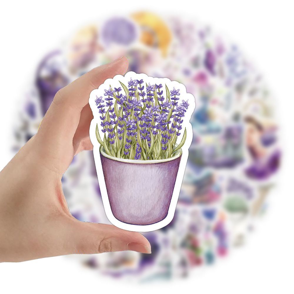 Purple Dream Aesthetic Stickers - Image 2
