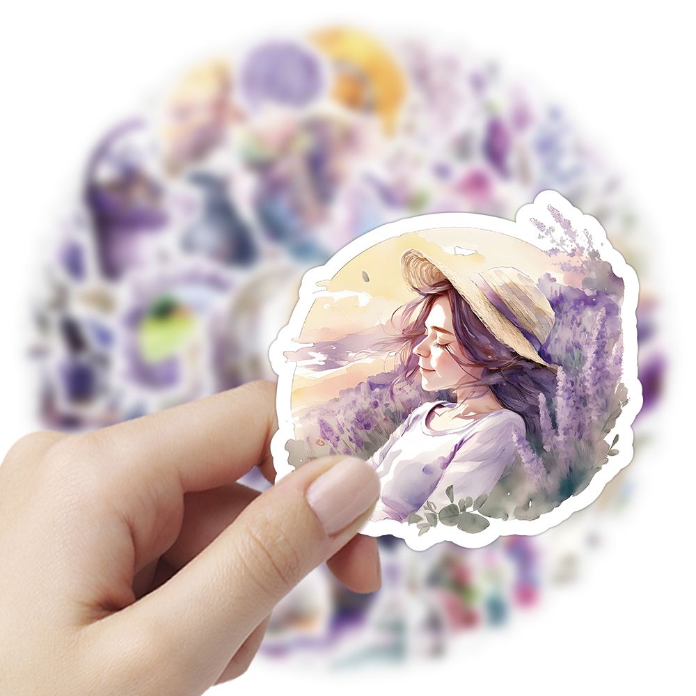 Purple Dream Aesthetic Stickers - Image 3