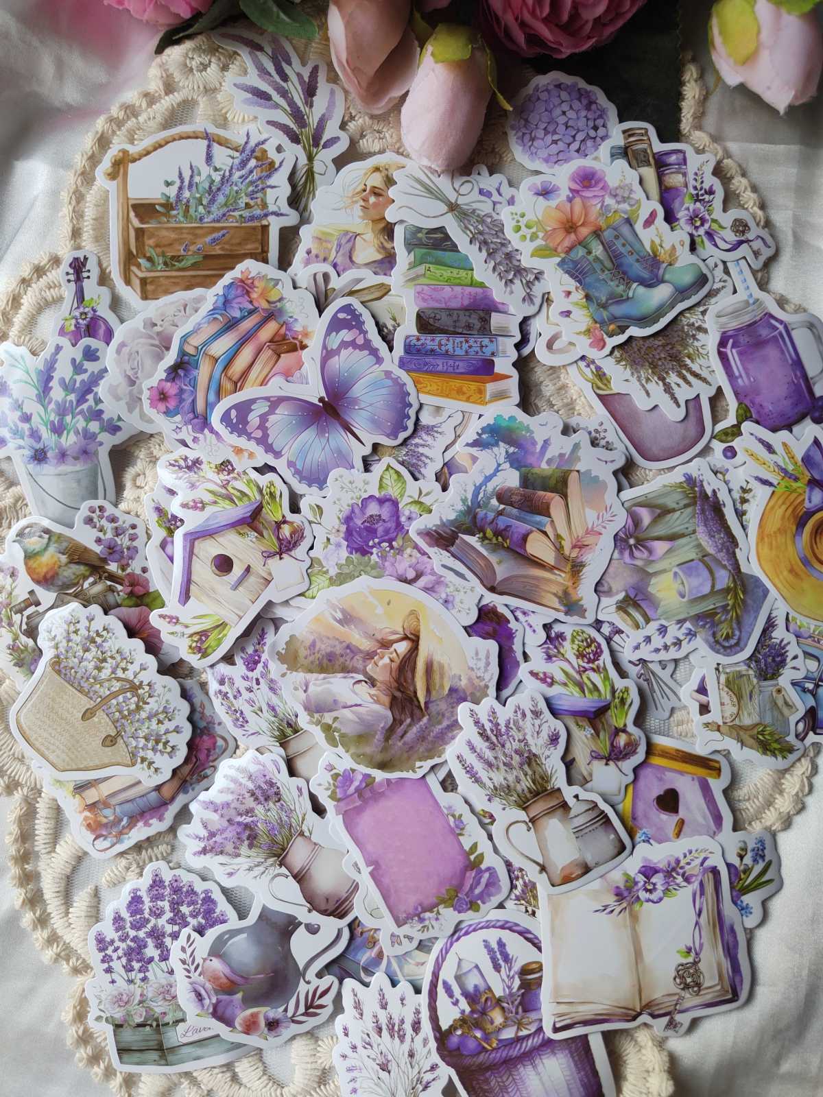 Purple Dream Aesthetic Stickers - Image 8