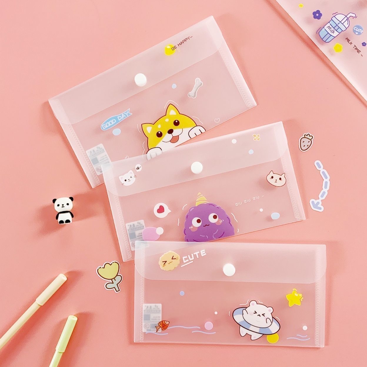 Kawaii Journal Organiser Pouches - Image 2